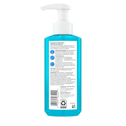 Neutrogena Hydro Boost Cleansing Wipes Makeup Remover for Face Micellar Gently Removes Oil, Dirt, and Waterproof Makeup Daily with Hydrating Hyaluronic Acid, 25 ct