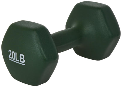 Amazon Basics Neoprene Dumbbell Hand Weights for Exercise and Muscle Toning