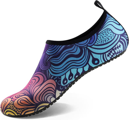 Water Shoes for Women Men Quick-Dry Aqua Socks Swim Beach Outfits Barefoot Yoga Exercise Wear Sport Accessories Pool Camping Must Haves River Hiking Adult Youth Size