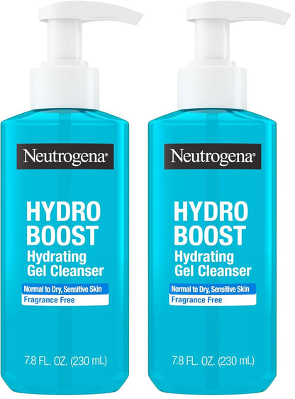 Neutrogena Hydro Boost Cleansing Wipes Makeup Remover for Face Micellar Gently Removes Oil, Dirt, and Waterproof Makeup Daily with Hydrating Hyaluronic Acid, 25 ct