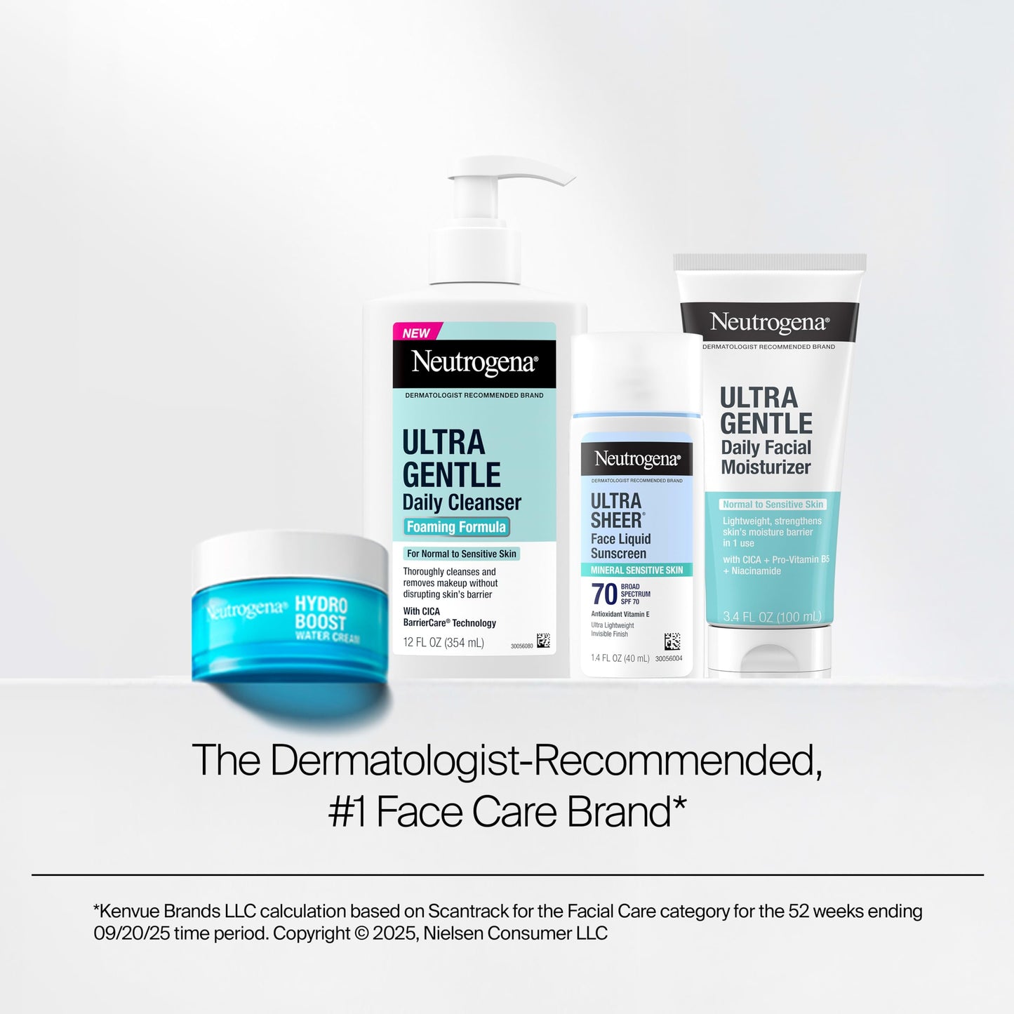 Neutrogena Makeup Remover Wipes for Face Daily, Fragrance-Free, Gently Removes Oil, Dirt, and Waterproof Makeup in a Simple Fully Plant-Based Cloth, 25 ct