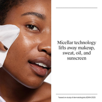 Neutrogena Hydro Boost Cleansing Wipes Makeup Remover for Face Micellar Gently Removes Oil, Dirt, and Waterproof Makeup Daily with Hydrating Hyaluronic Acid, 25 ct