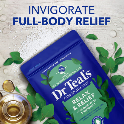 Dr Teal's Epsom Salt Soaking Solution, Soothe & Sleep, Lavender, 3lbs